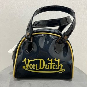Mini Von Dutch Originals Y2K Tinted See-thru Vinyl Bag